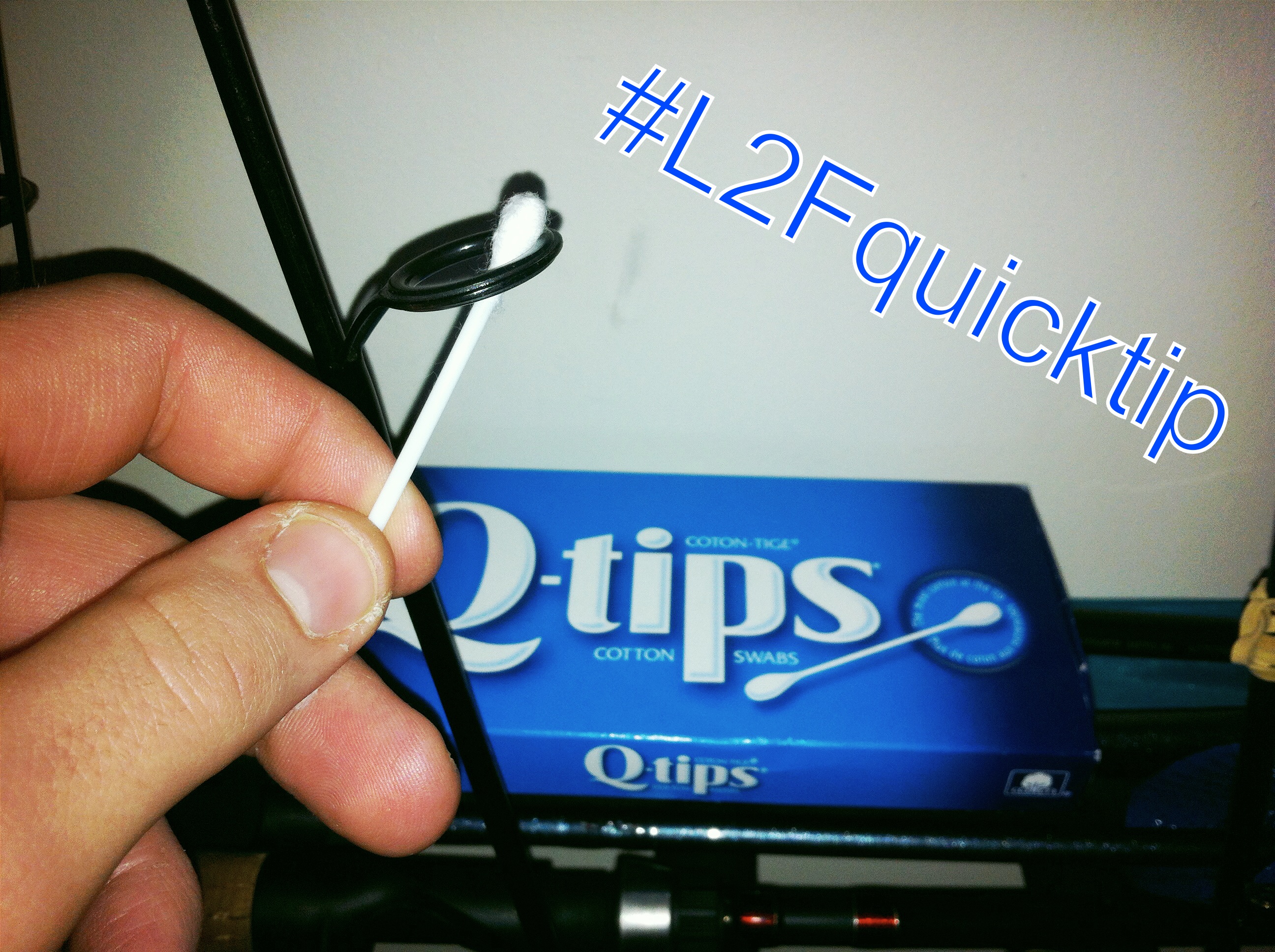Live 2 Fish Check Your Guides with a Q-Tip #L2Fquicktips Gear  quicktips #L2Fquicktips 